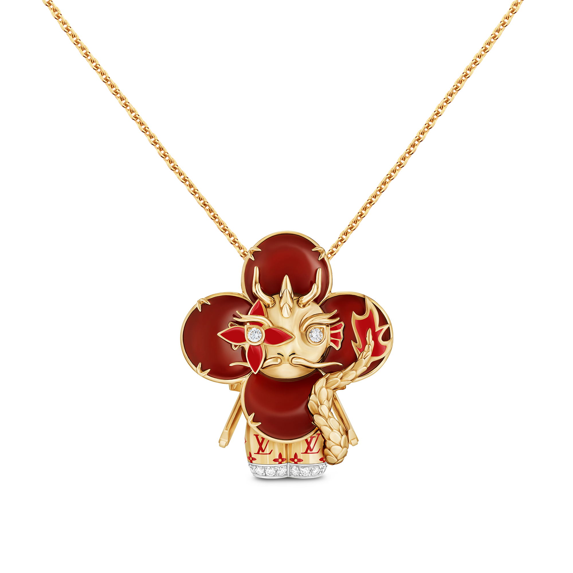 ルイヴィトン　ヴィヴィエンヌドラゴン 大注目☆ LV ドラゴン ヴィヴィエンヌキーホルダー (Louis